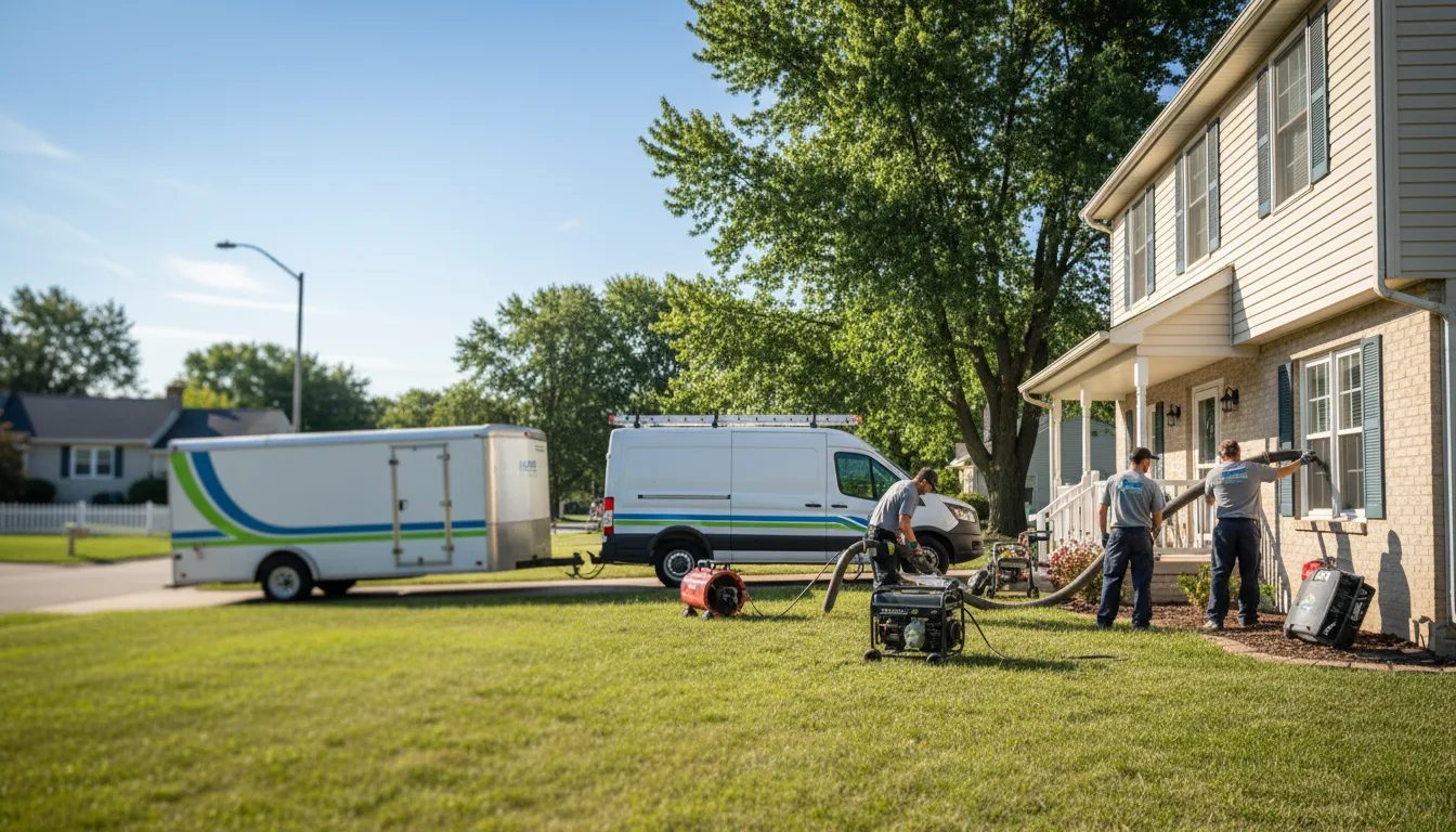 Flooded Basement Restoration And Cleanup With Repair in Highland, NY near me
